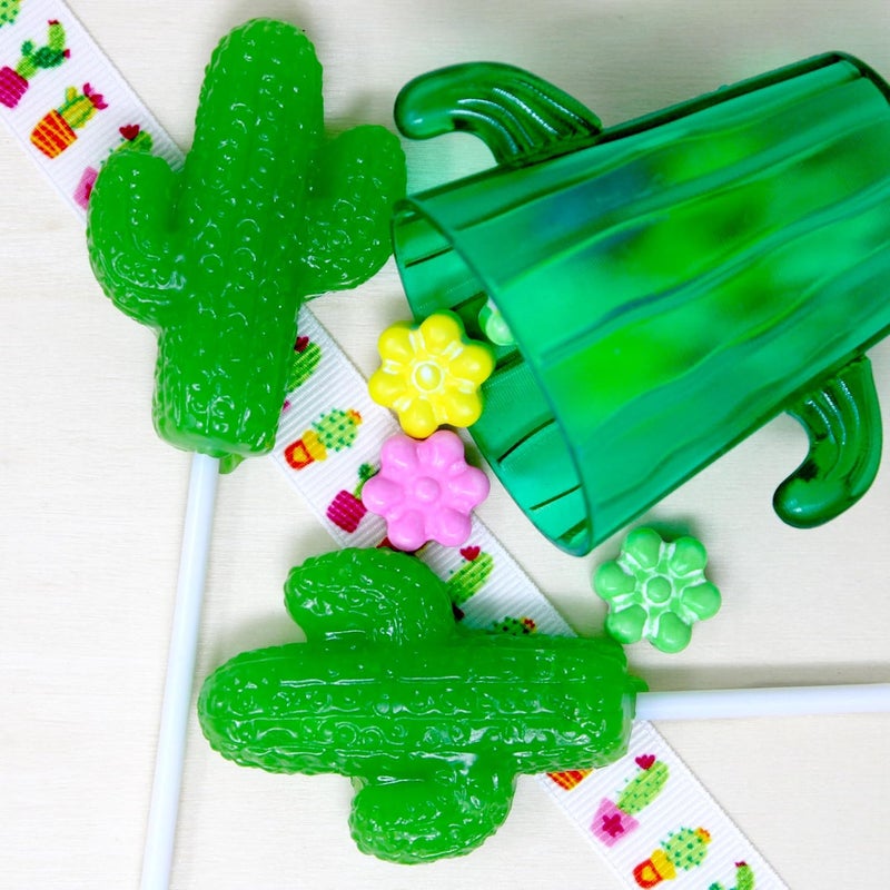 SNACKTERY Cactus Lollipops - Green Apple Flavor - Image 4